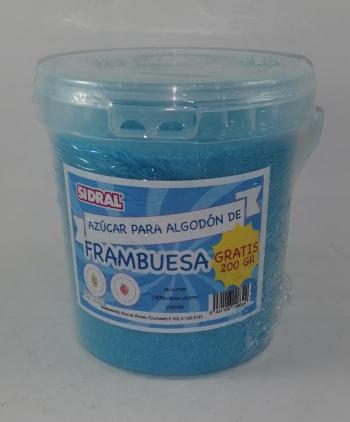 AZUCAR FRAMBUESA PARA ALGODON DE AZUCAR 1,2 KG