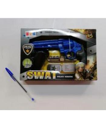 REVOLVER AZUL SWAT POLICE SERICES 1 UD