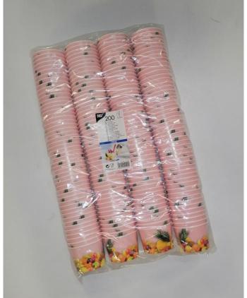 TARRINA HELADO 150 ML 200 UD PAPEL FRUTAS