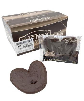 PALMERA GRANDE CACAO ENVUELTA 80 grs 20 Uds DULCINOVA