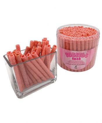 TUBITOS BARQUILLO ROSA TUKAN 300 grs