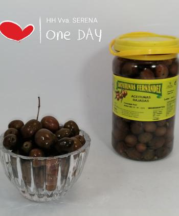 ACEITUNAS RAJADAS 700 grs