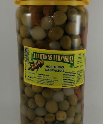 ACEITUNAS GASPACHAS 1,6 KG