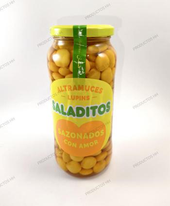 SALADITOS SAZONADOS 580 grs TARRO CRISTAL 1 Uds