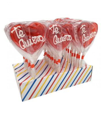 CORAZON TE QUIERO MERENGUE EXPOSITOR BURGOS 30 Uds