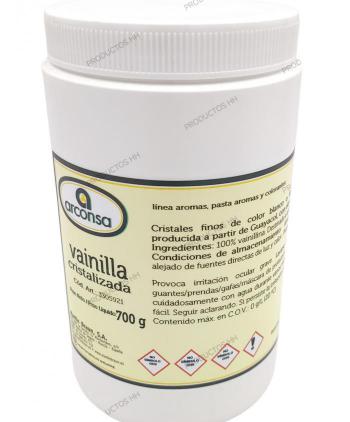 VAINILLINA CRISTALIZADA TARRO 700 grs