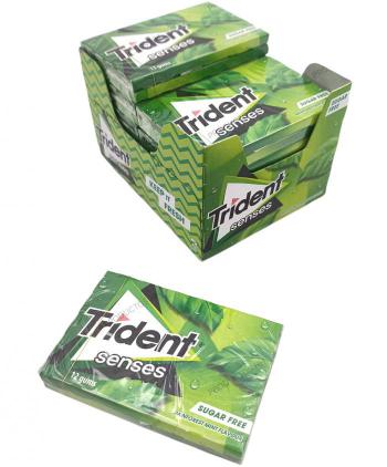 TRIDENT SENSES HIERBABUENA 12 Uds