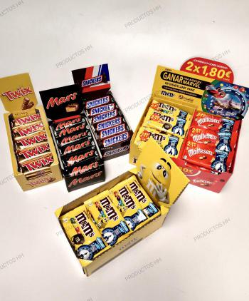 LOTE MARS CHOCOLATE SINGLE 4+1 (97+36 UDS S/C)