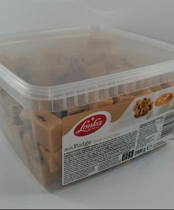 SOFT FUDGE RUM-ROZIJNEN (RON-PASAS) LONKA 2 KG