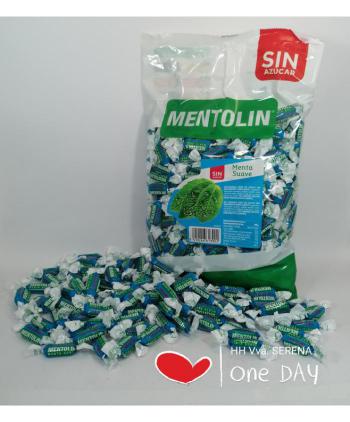 MENTOLIN SIN AZUCAR MENTA SUAVE 1 KG