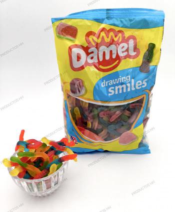 GOMAS DAMEL GUSANOS 250 Uds