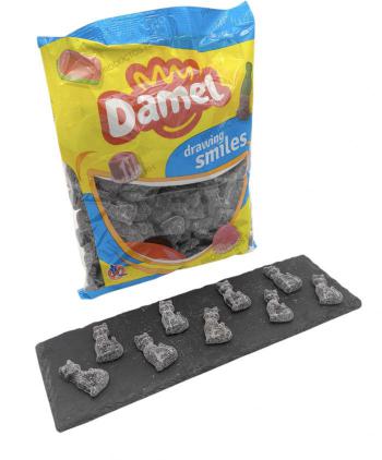 GOMAS DAMEL GATOS DE REGALIZ AZUCAR 1 Kg