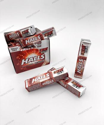 HALLS COLA + CAFEINA SIN AZUCAR 20 Uds
