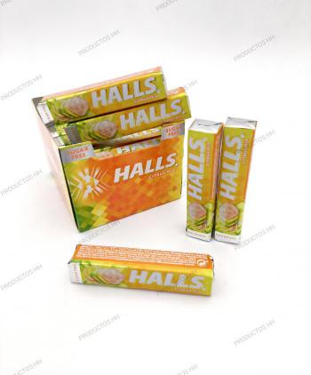 HALLS CITRICO SIN AZUCAR 20 Uds