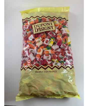 CARAMELO BLANDO FRUTA 5 SABORES 2 KG
