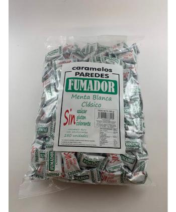 CARAMELO FUMADOR SIN AZUCAR PAREDES 800 GRS