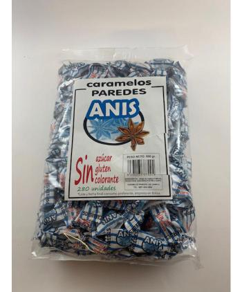 CARAMELO ANIS SIN AZUCAR PAREDES 800 GRS