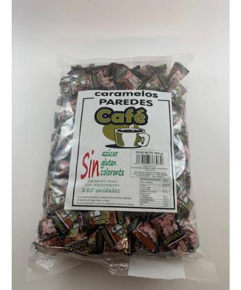 CARAMELO CAFE SIN AZUCAR PAREDES 800 GRS