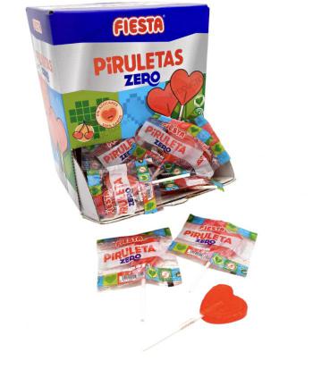 PIRULETA ZERO FIESTA 70 Uds