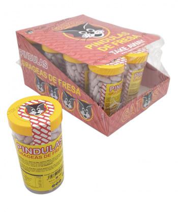 PINDULA FRESA GATO TARRO 200 grs 12 Uds