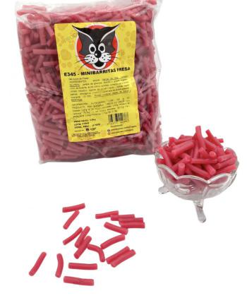 MINI BARRITAS FRESA SAET BOLSA 1,5 Kg