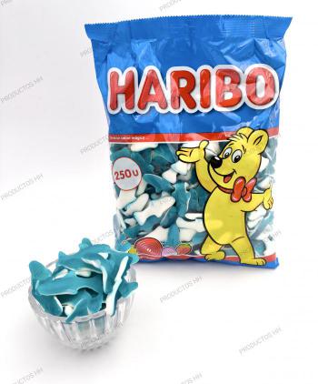 GOMAS HARIBO DELFINES AZULES 250 Uds