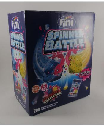 CHICLES RELLENOS FINI SPINNER BATTLE CAJA 200 Uds