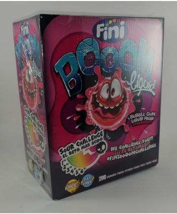CHICLES RELLENOS FINI BOOM LIQUID CAJA 200 Uds