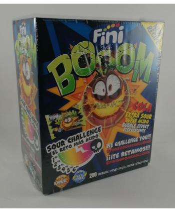 CHICLES RELLENOS FINI BOOM COLA CAJA 200 Uds