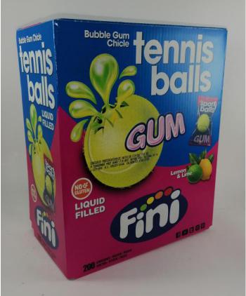 CHICLES RELLENOS FINI TENNIS BALLS CAJA 200 Uds
