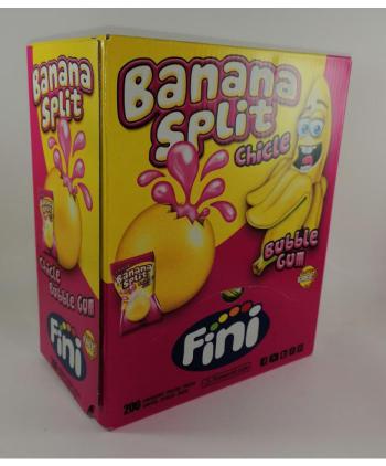CHICLES RELLENOS FINI BANANA SPLIT CAJA 200 Uds