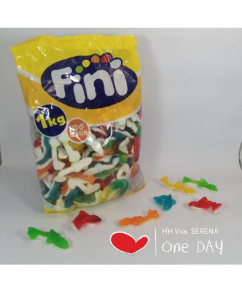 GOMAS FINI TIBURONES SURTIDOS BRILLO 1 KG