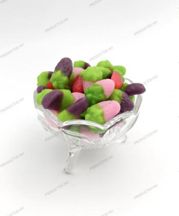GOMAS FINI MINI MIX FRESAS ACIDAS BRILLO 1 Kg