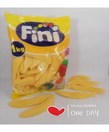 GOMAS FINI PLATANOS AZUCAR GIGANTES 1 KG