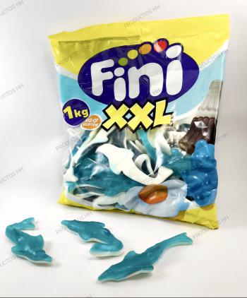 GOMAS FINI DELFINES AZULES BRILLO GIGANTES 1 Kg
