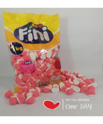 GOMAS FINI BESO FRESA AZUCAR 1 KG