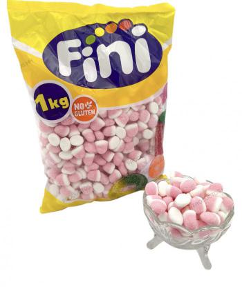 GOMAS FINI MINI BESO FRESA AZUCAR 1 Kg