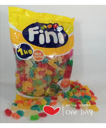 GOMAS FINI MINI OSO AZUCAR AZUCAR 1 KG