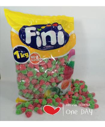 GOMAS FINI MINI FRESAS SALVAJE AZUCAR 1 KG
