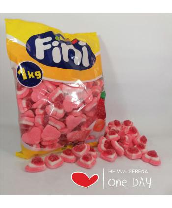 GOMAS FINI CORAZON TRICOLOR AZUCAR 1 KG