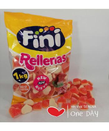 GOMAS FINI CORAZONES MELOC RELLENOS PICA 1 KG