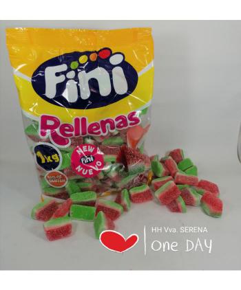 GOMAS FINI TAJADAS SANDIA RELLENAS PICA 1 KG