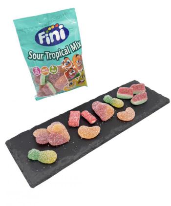 GOMAS FINI SOUR TROPICAL MIX 90 grs 1 Ud