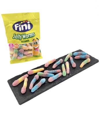 GOMAS FINI SOUR JELLY WORMS 90 grs 1 Ud