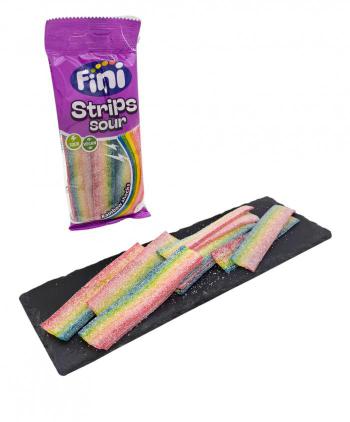 GOMAS FINI STRIPS SOUR RAINBOW 90 grs 1 Ud