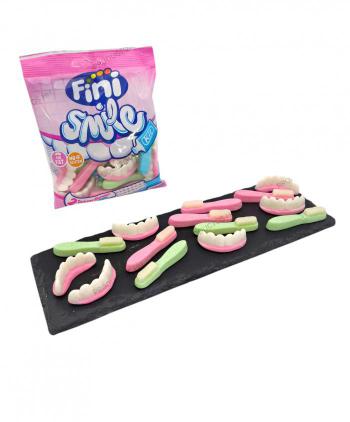 GOMAS FINI SMILE KIT CEPILLOS Y DENTADURAS 90 grs 1 Ud