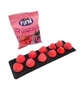 GOMAS FINI FRESAS CON NATA ESPONJITA 75 grs 1 Ud