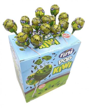 CHUPA FINI POP KIWI PEPITAS 100 Uds