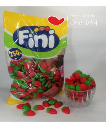 GOMAS FINI FRESAS SALVAJE BRILLO 250 Uds