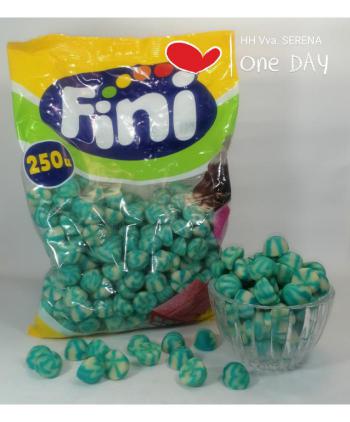 GOMAS FINI BESO ESPIRAL FRAMBUESA BRILLO 250 Uds